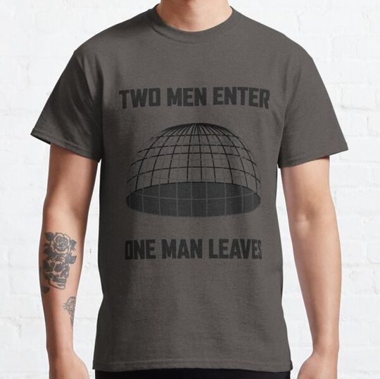 Discover Two Men Enter, One Man Leaves