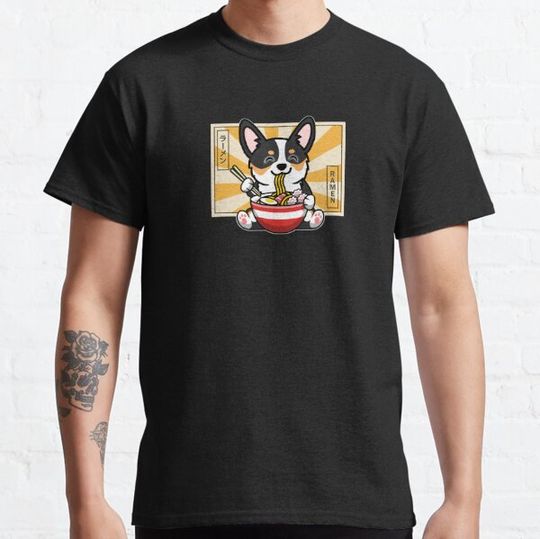 Discover Kawaii Black Tricolor Corgi