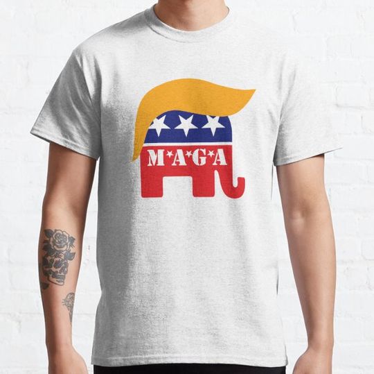 Discover President Trump Hair GOP Republican Elephant Logo 2020 ©TrumpCentral.org
