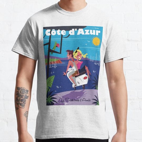 Discover Cote D'Azur poster