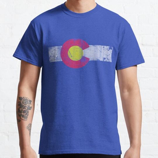 Discover Vintage State Flag of Colorado