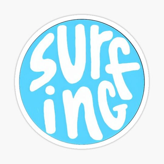 Discover SURFING sticker