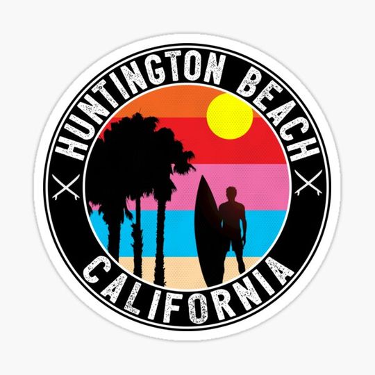 Discover Surfing HUNTINGTON BEACH CALIFORNIA Surf Surfer Surfboard Waves Ocean 2