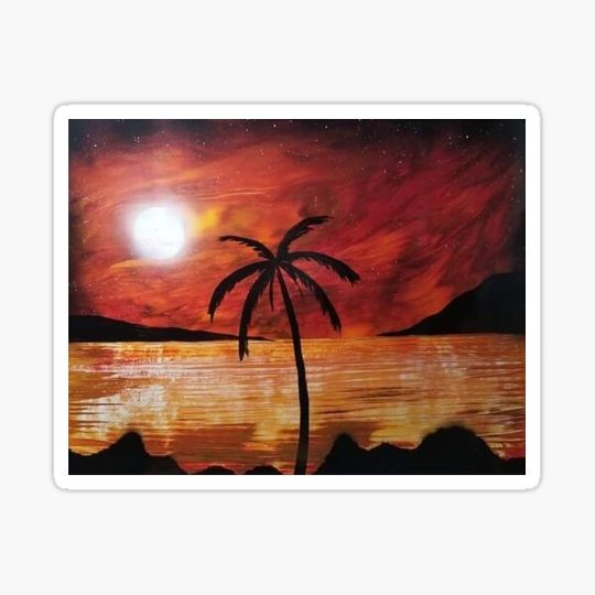 Discover Crimson sunset