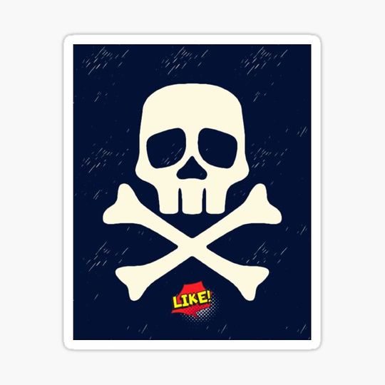 Discover Pirate skull like