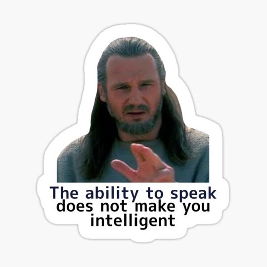 Discover The ability to speak does not make you intelligent