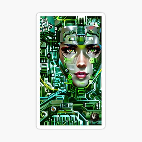 Discover Anime Sci fi electrical girl
