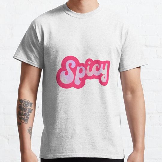 Discover Spicy (Pink Text)