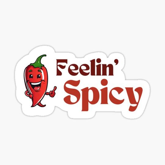 Discover Feeling Spicy Cute Chili and Cheeky Words