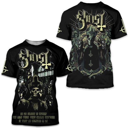 Discover Ghost Band Shirt, Ghost Band T-Shirt, Rock Music 3D Shirt