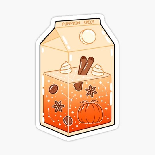 Discover Pumpkin Spice Carton