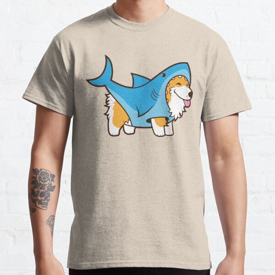 Discover Corgi In a Shark Suit