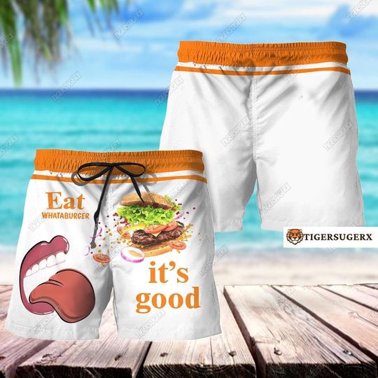 Discover Whataburger Summer Beach Shorts