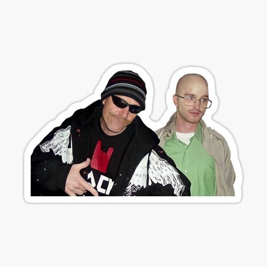 Discover walt and jesse sticker