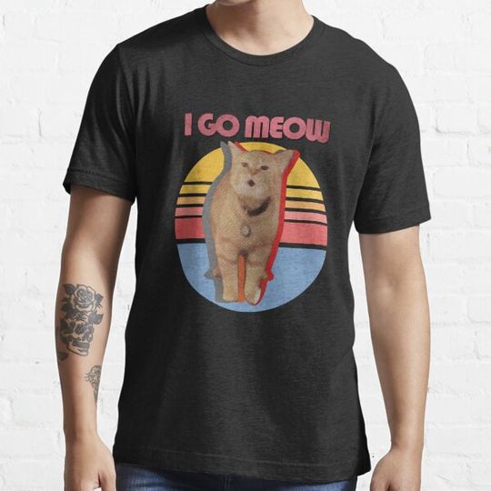 Discover I Go Meow Cat Meme Vintage