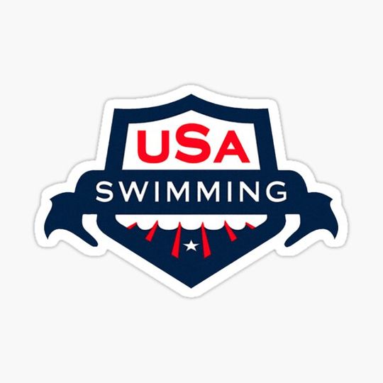 Discover Usa swimming TEAM Logo , American Team new