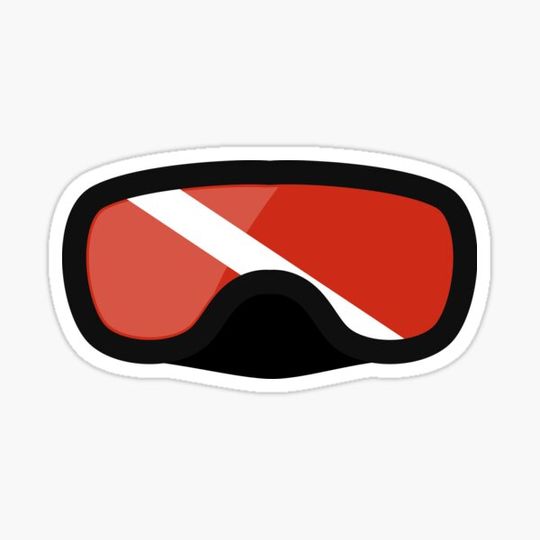 Discover Scuba Diving Flag Diver Mask