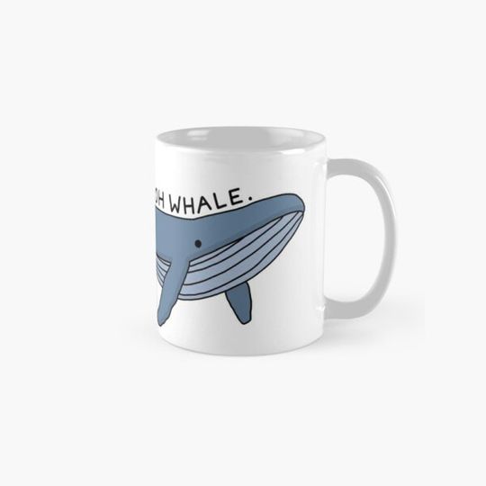 Discover 'Oh Whale.' Whale Illustration 1