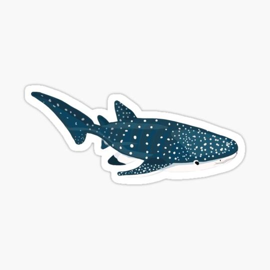 Discover Tiger Shark Sticker