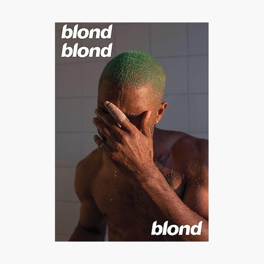 Discover FRANK OCEAN BLOND POSTER