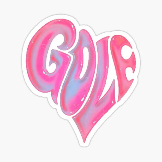 Discover Airbrush GOLF Print (Pink)