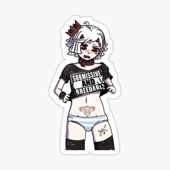Discover Anime Femboy Sticker