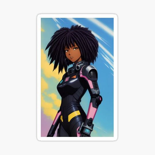 Discover be human | Black Anime Girl