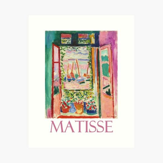 Discover The Open Window by Henri Matisse