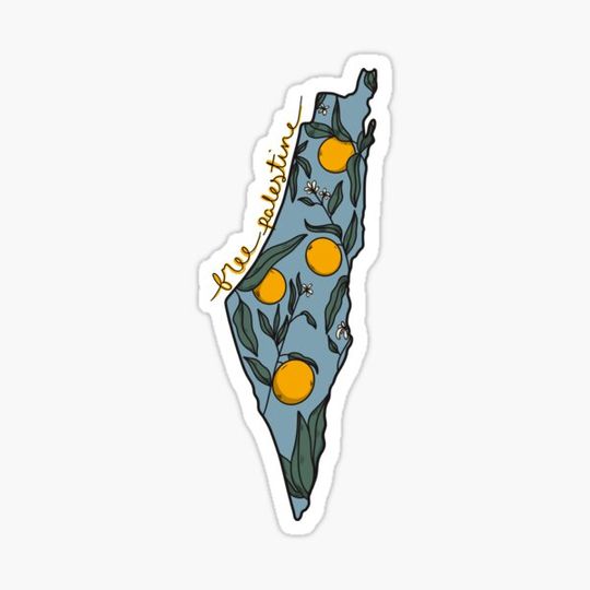 Discover Free Palestine - Palestine Sticker, Human Rights Sticker, Palestinian Rights, Save Palestine, Save Palestinians, Social Justice Art, Progressive Stickers