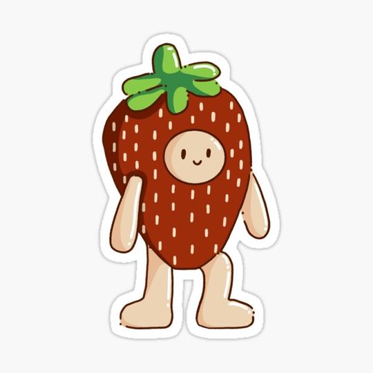 Discover Strawberry Guy in Blue