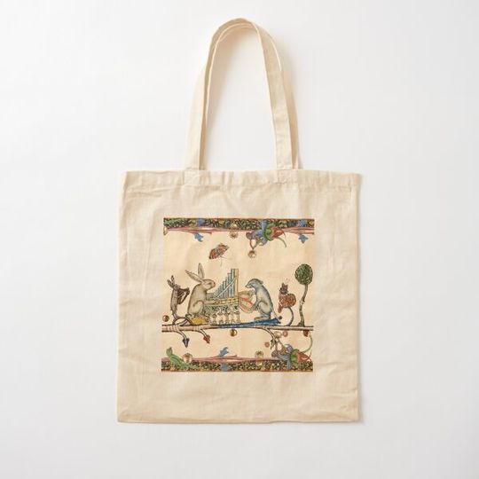 Discover WEIRD MEDIEVAL BESTIARY MAKING MUSIC,White Rabbit And Dog Playing Organ,Harpist Hare,Snail Cat
