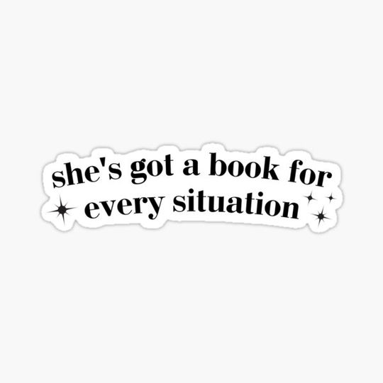 Discover She's Got A Book For Every Situation