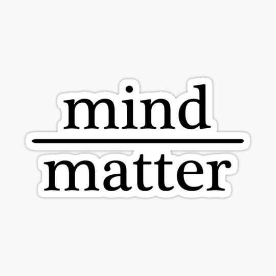 Discover Mind over Matter - WHITE