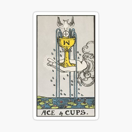 Discover Ace of Cups - Rider Waite Smith Tarot