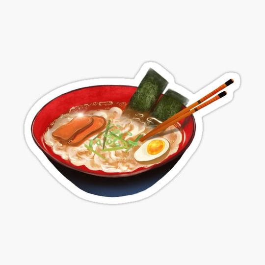 Discover Ramen Noodles Sticker