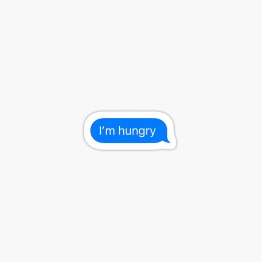 Discover im hungry message