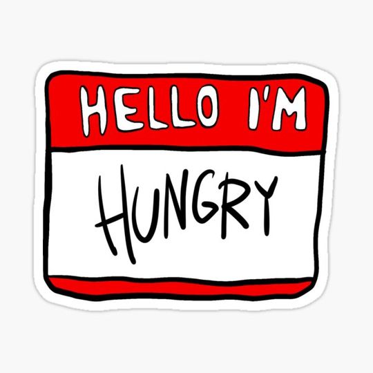 Discover hello I'm hungry (red)