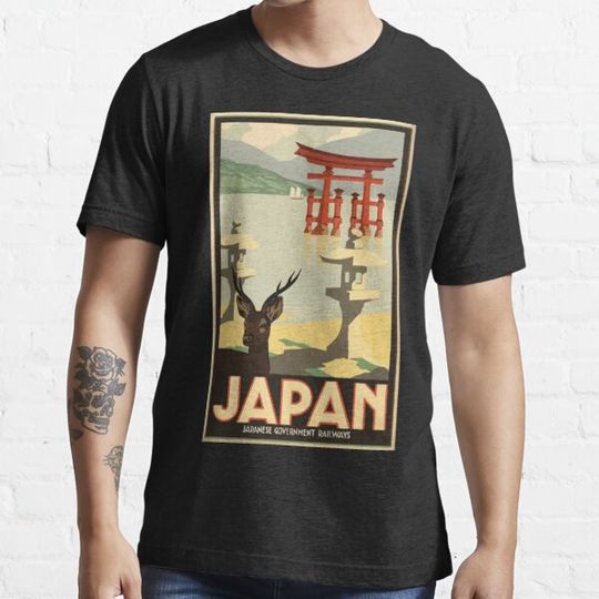 Discover Vintage - Japan Travel Poster - Japanese Government Railways