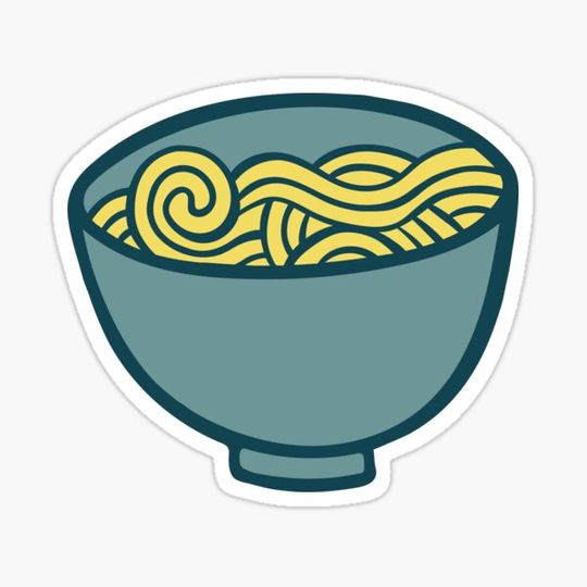 Discover Japan Ramen Noodle Bowl– pink background
