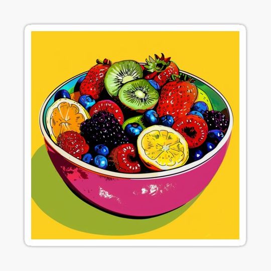 Discover Fruit Salad Pop Art 2