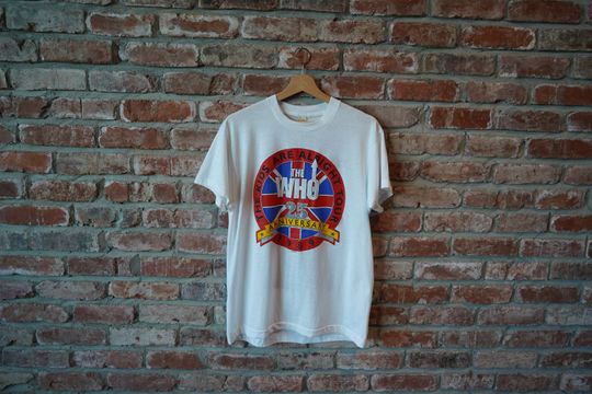 Discover Vintage 1989 The Who - The Kids Are Alright Tour 80s 90s Band T-Shirt