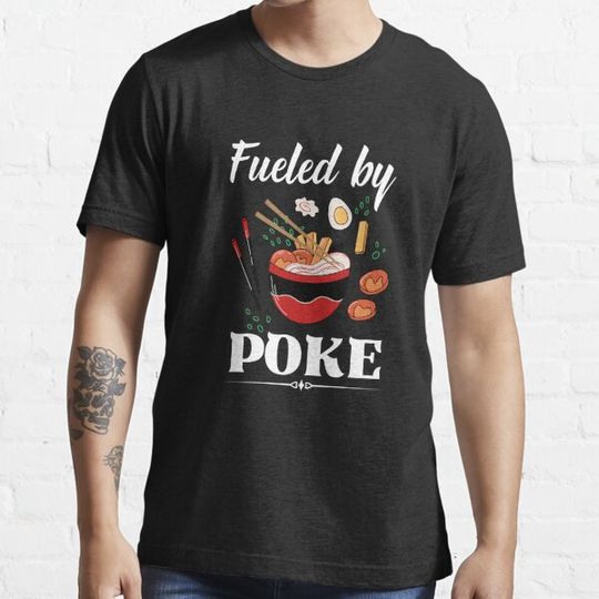 Discover Fueled by Poke - Funny Poke bowl sayings, Hawaiian Dish