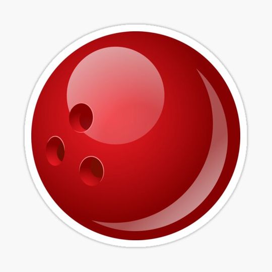 Discover Bowling Ball - Ten Pin Bowling Sticker