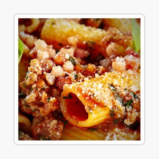 Discover Rigatoni with Bolognese Sauce