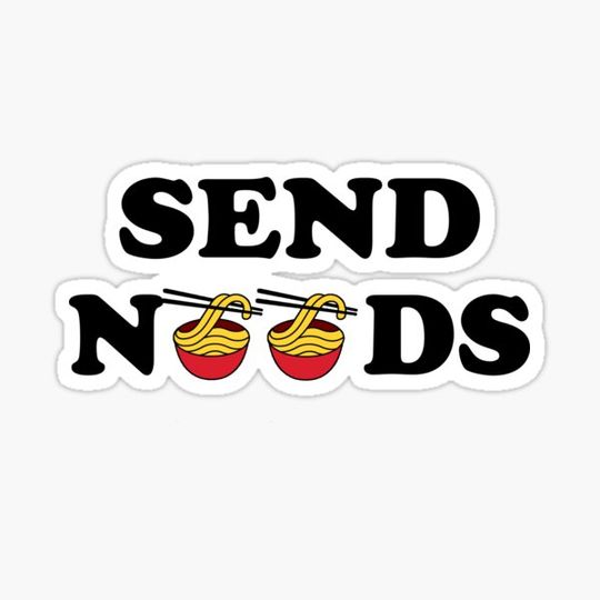 Discover SEND NOODS - Ramen Noodles Word Pun T-shirt Gift