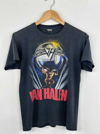 Discover Vintage van 5150 86 tour paper thin tee