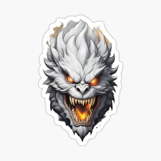 Discover Angry white kaiju