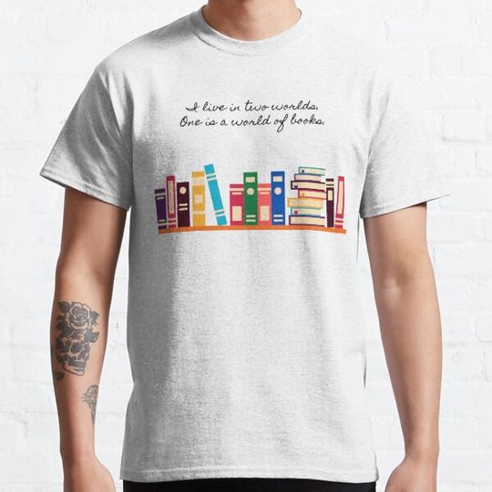 Discover A World of Books - Teal