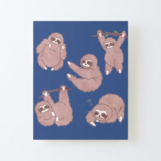 Discover A group of Sloths is called a Nap (blue)