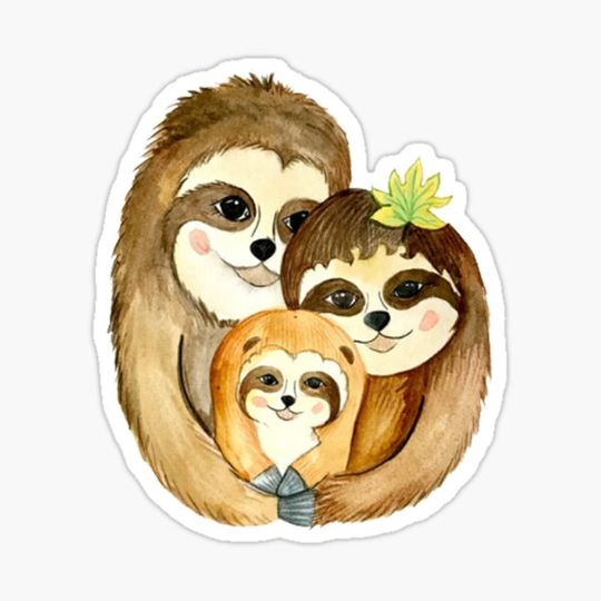 Discover sloths art